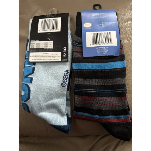 NEW Sonic The Hedgehog And Nintendo Super Mario Men's Crew Socks 8-12 - Picture 2 of 2